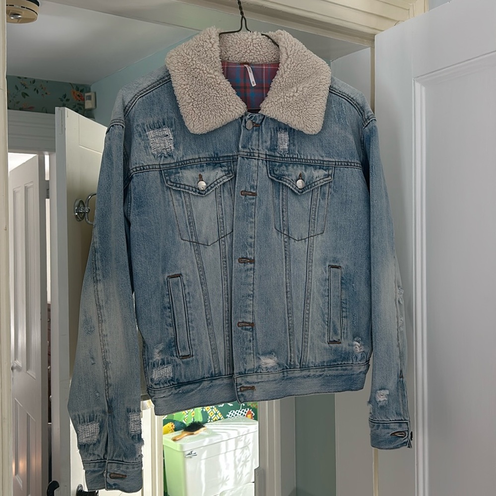 Free people denim jacket